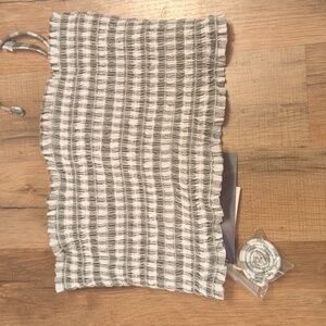Bikini plaid top NEW